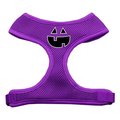 Unconditional Love Pumpkin Face Design Soft Mesh Harnesses Purple Large UN955376